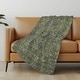 preview thumbnail 3 of 4, Premium Machine Washable Traditional Persian Sherpa Throw Blanket