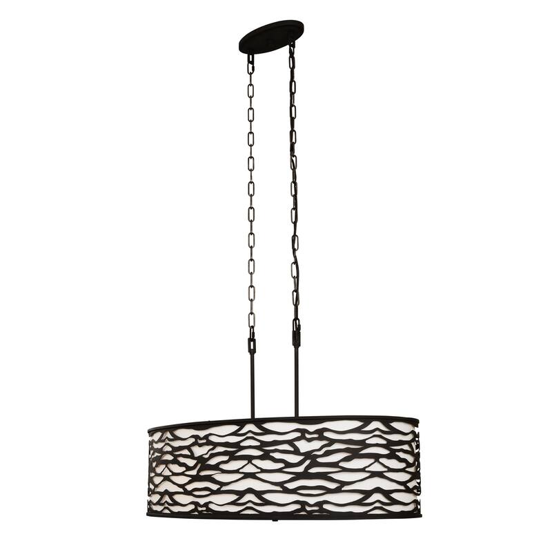 Varaluz Kato 6-Light Oval Pendant