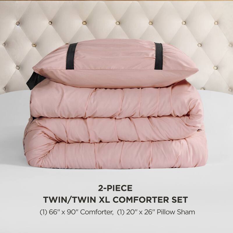 Juicy Couture Amelie Bows Ruched Comforter Sets