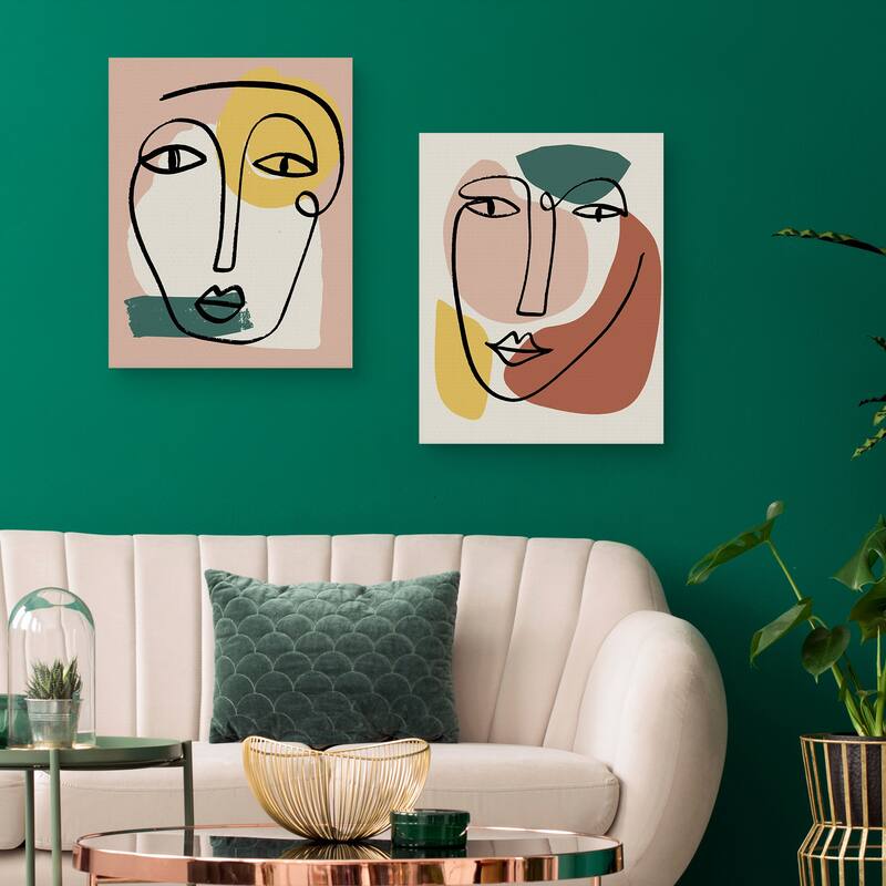 Newstalgia Face 2 by Nikki Chu Canvas Art Prints