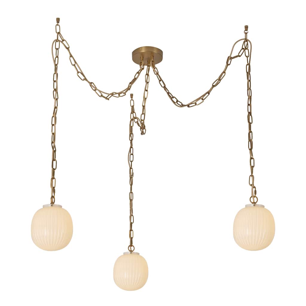 Alora Lighting MP579707 Cherise 3 Light 7" Wide Multi Light Pendant