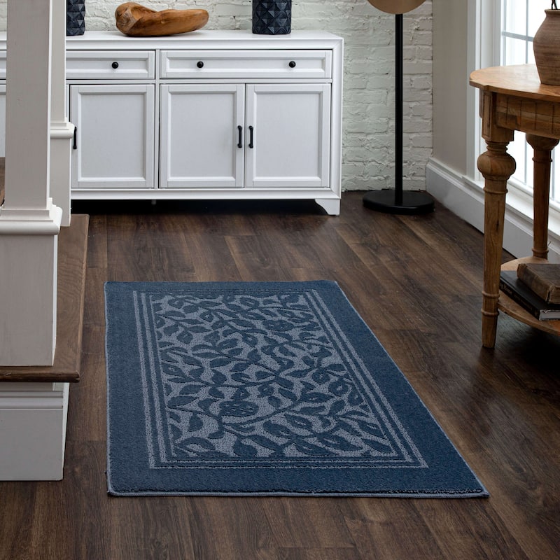 Mohawk Home Wellington Botanical Machine Washable Area Rug
