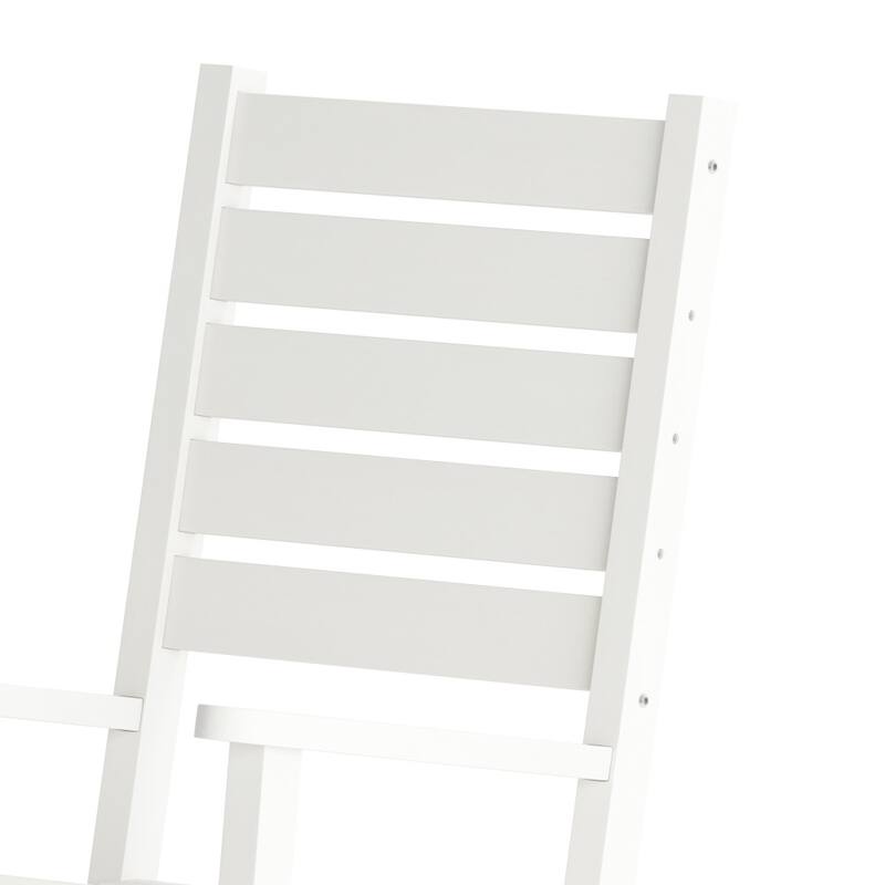 Set of 2 Classic Outdoor All-Weather Rocking Chairs
