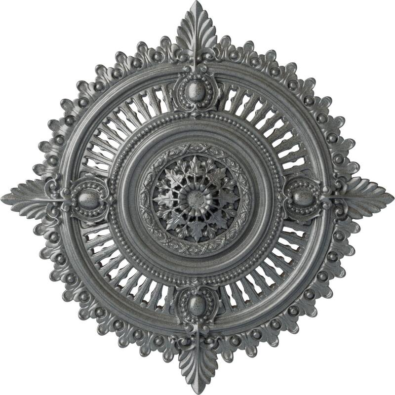 29 1/8"OD x 1 1/4"ID x 4"P Haylynn Ceiling Medallion