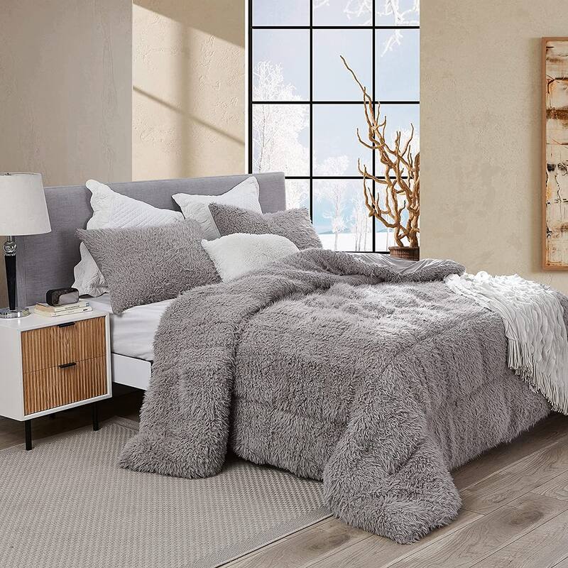 Grown Man Stuff - Coma Inducer® Oversized Comforter - Silver Taupe - Twin XL