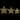 LED Lighted Stars Outdoor Christmas Decorations - 14" - Gold - Set of 3