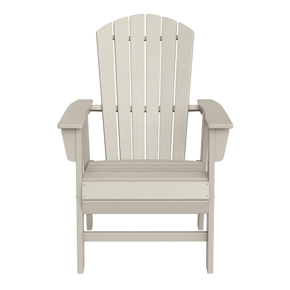 Altura Hdpe All Weather Outdoor Patio Adirondack Dining Chair