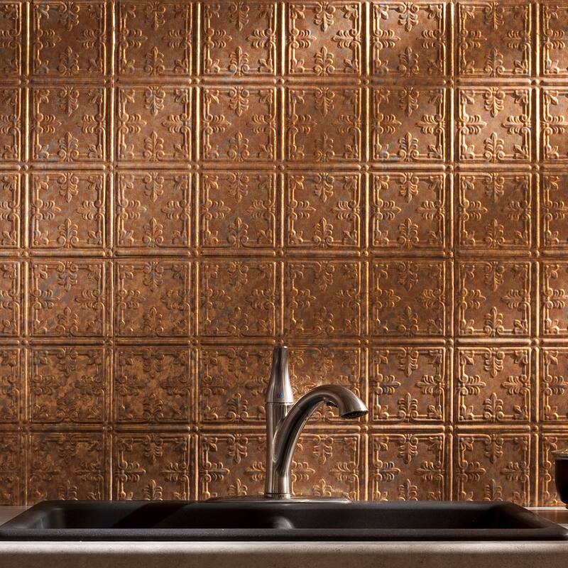 FASÄDE Traditional Style 10 Decorative Vinyl Backsplash Panel