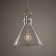 preview thumbnail 7 of 5, Uttermost Imbuto Funnel Glass 1-Light Pendant