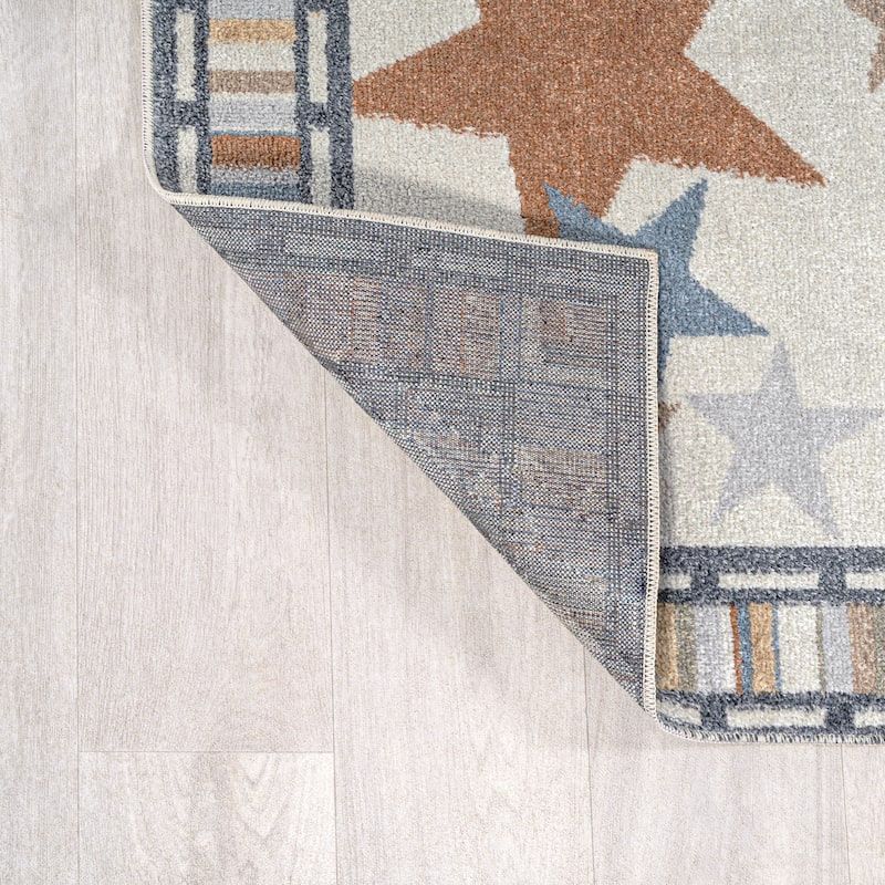 JONATHAN Y Dila Geometric Striped Area Rug