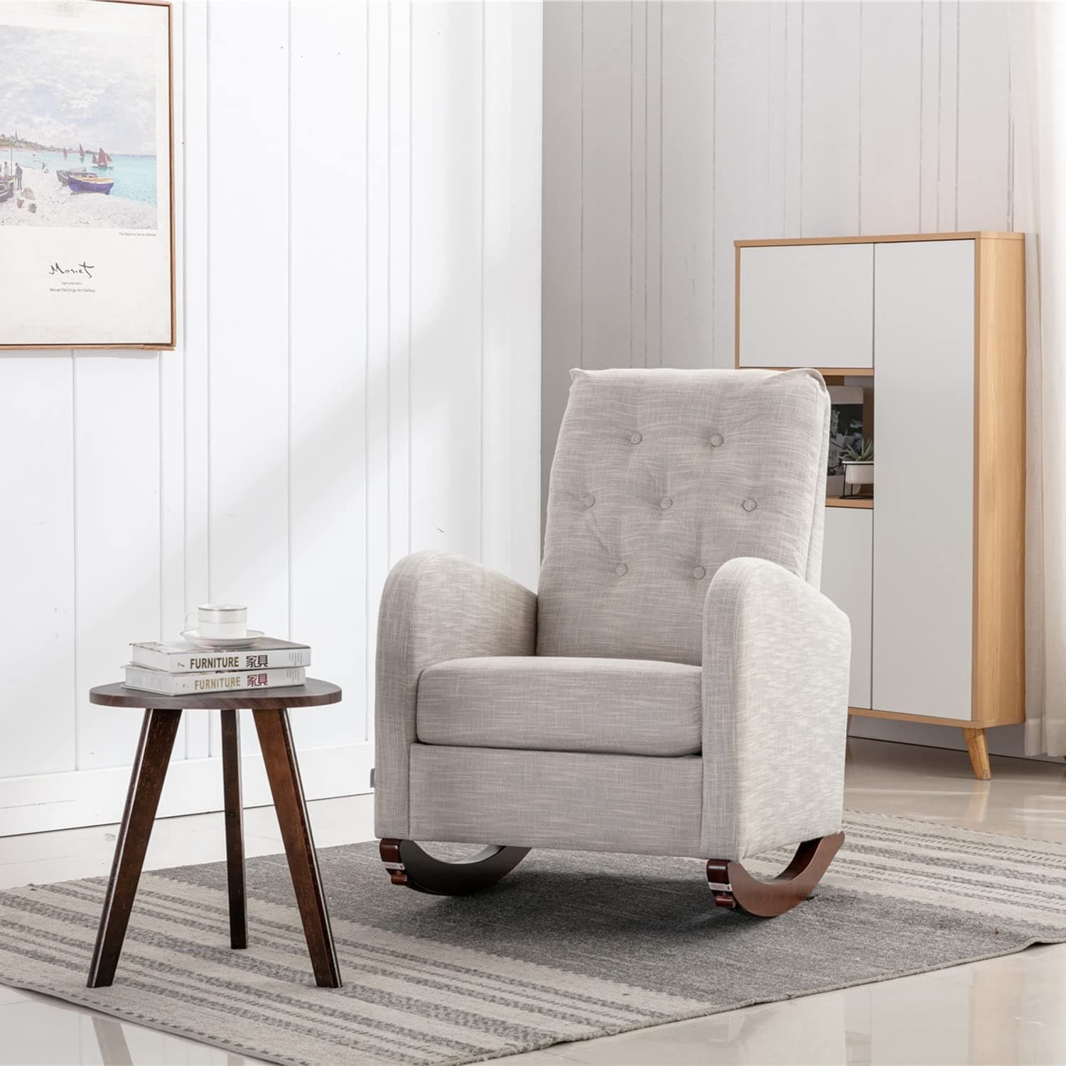 Modern nursery outlet rocking chair