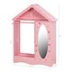 preview thumbnail 6 of 4, COSTARS Kids Dress Up Storage with Mirror