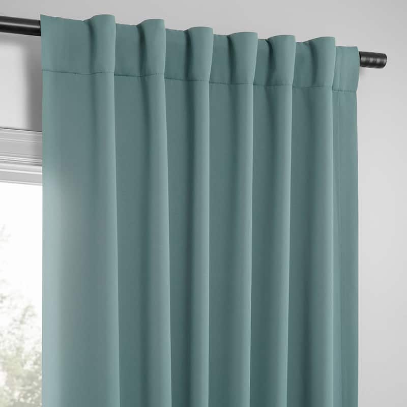 Exclusive Fabrics Room Darkening Curtains for Bedroom & Living Room Curtains - Window Drapes (2 Panels).