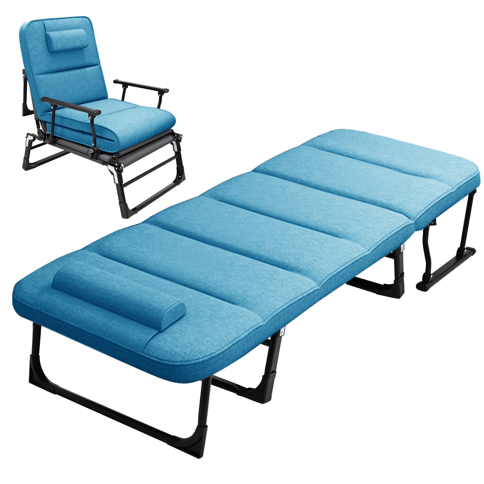 Cot chair hot sale bed