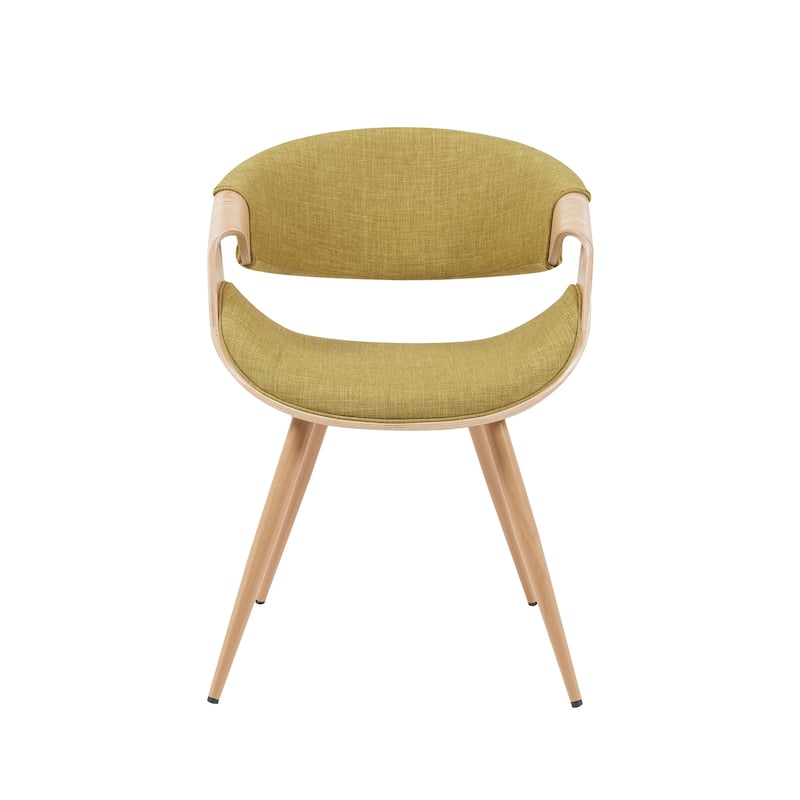 Carson Carrington Skibby Wood and Fabric Mid-century Dining Chair