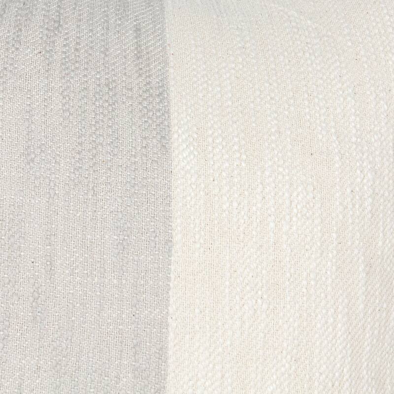 Foreside Home & Garden 18X18" Color Block Pillow Gray With Poly Fill