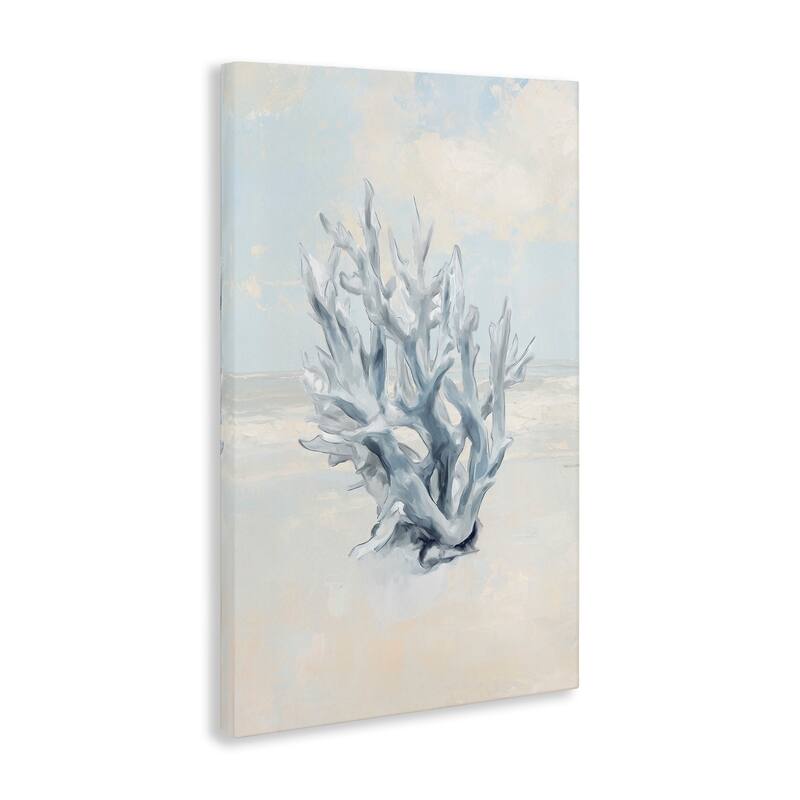 Stupell Soft Minimal Coral Branch Canvas Wall Art Design By Ramona Murdock