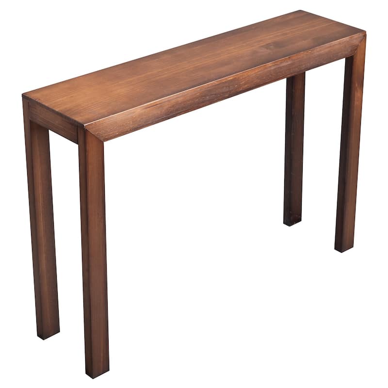 Pinewood Entryway Table Console with Sturdy Surface 220 lbs - 46.1 x 11.8 x 31.9 in