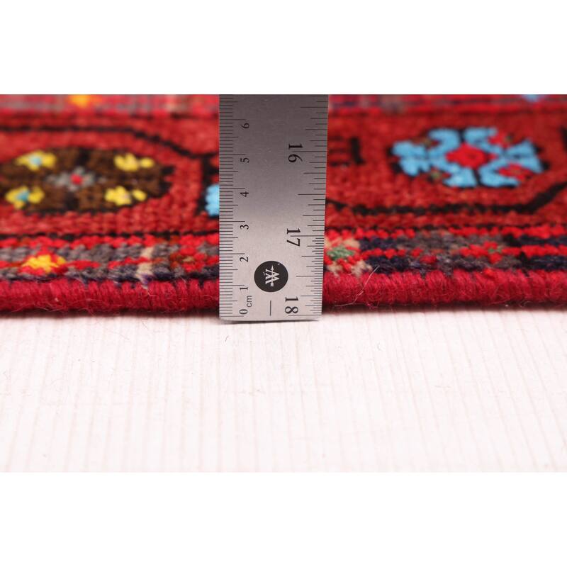 ECARPETGALLERY Hand-knotted Konya Anatolian Red Wool Rug - 2'11 x 9'0