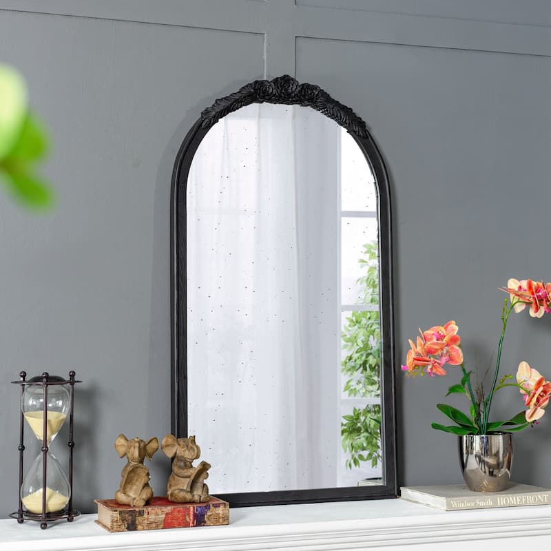 23" x 42" Hand Carved Antique Mirror Frame