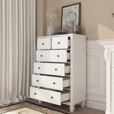 47.2"H Dresser Storage Chest Vertical Clothing Storage Organizer