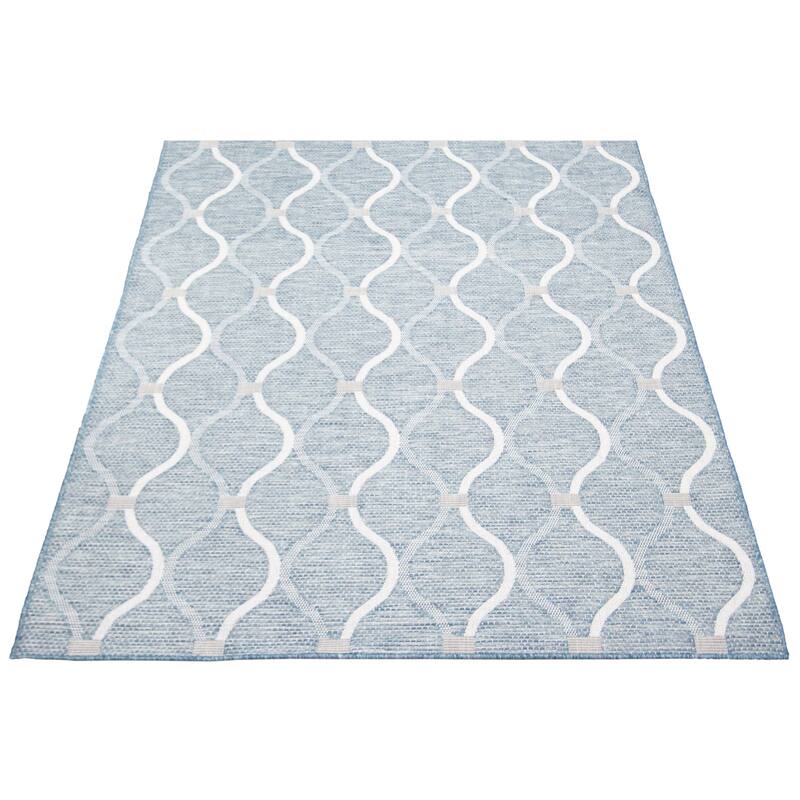 ECARPETGALLERY Veranda Abstract Indoor/ Outdoor Rug
