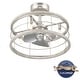 preview thumbnail 4 of 12, Hunter 22 inch Bridgette Fandelier Ceiling Fan w/ Light, Remote - Modern, Industrial, Farmhouse - Small Spaces