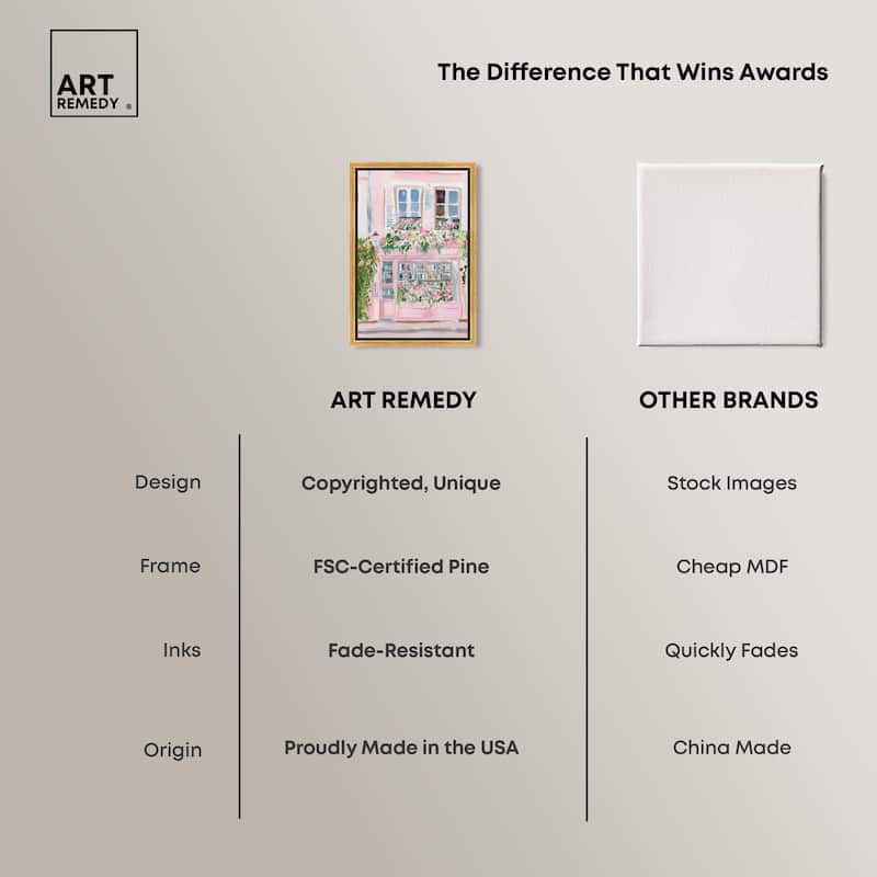 Little Magazine Store Canvas by Art Remedy