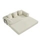 preview thumbnail 32 of 47, Convertible Sleeper Sofa Bed with Pillows, 4-in-1 Corduroy Folding Mattress Couch