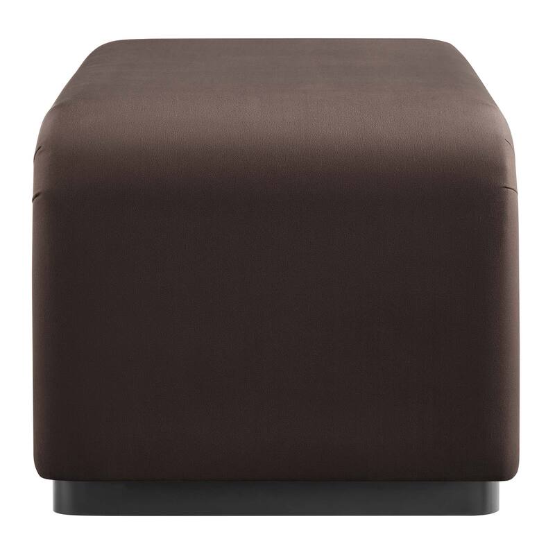 Koda Performance Velvet Waterfall Ottoman