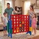 preview thumbnail 39 of 45, Costway Jumbo 4-to-Score 4 in A Row Board Game Set Outdoor Indoor Kids