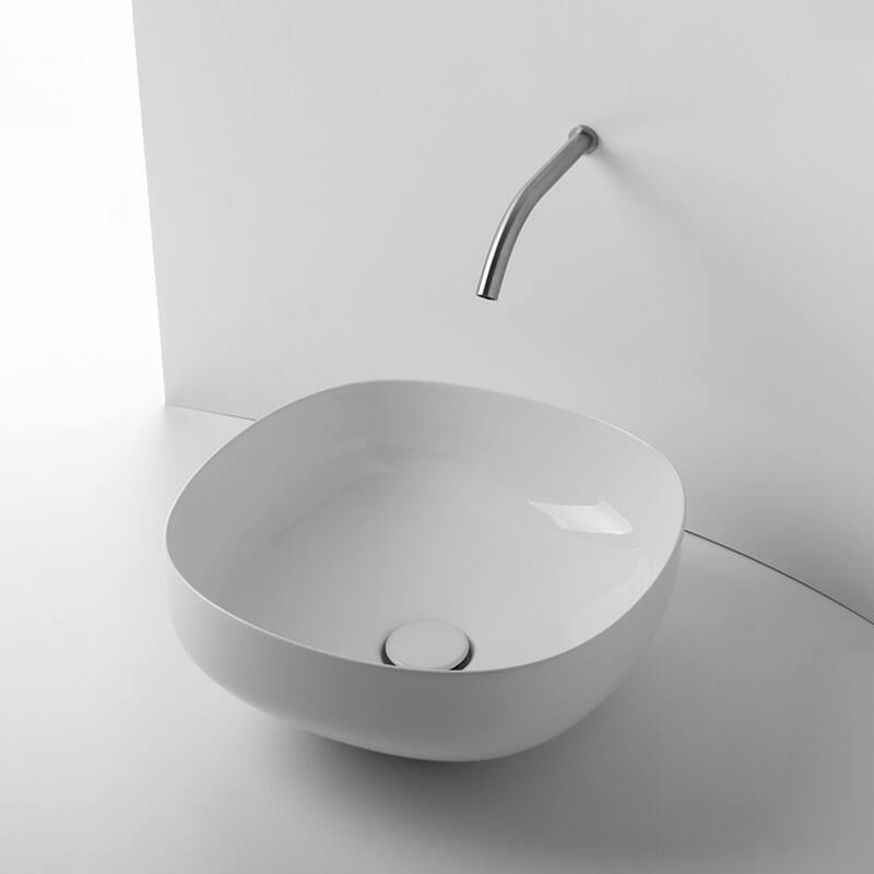 WS Bath Collections Top 45.45 Top 17-13/16" Specialty Ceramic Vessel