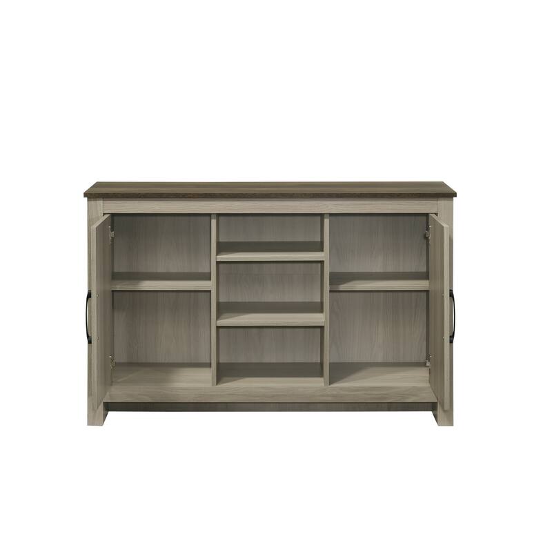 Nyla 47"W Oak Console Table - Oak