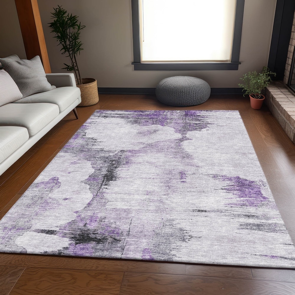 Premium Washable Super Soft Modern Impressions Mayfield Rug