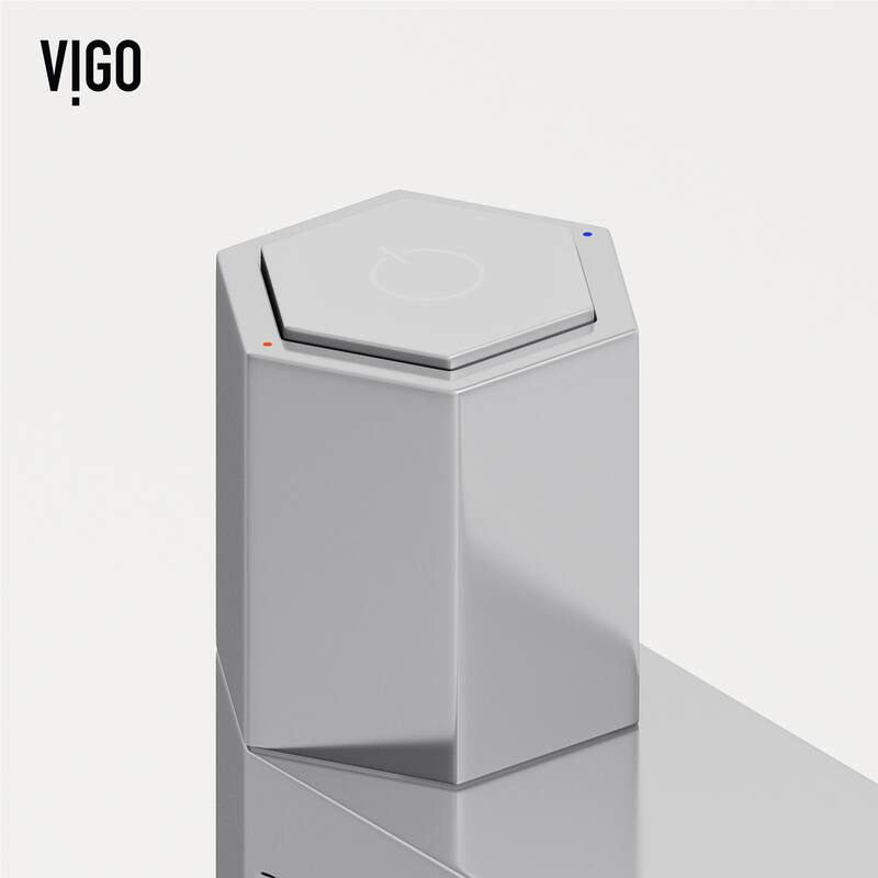 VIGO Nova 10" H Single Handle Single Hole Vessel Bathroom Faucet