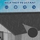 preview thumbnail 10 of 34, Domi Outdoor Resin Storage Shed, Waterproof Plastic Garden Shed with Lockable Door, Windows & Vents, Outside Tool Storage Shed