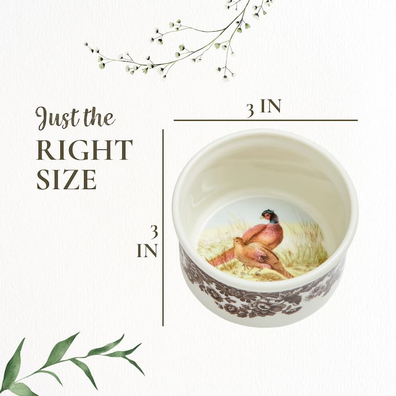 Spode Woodland Set of 4 Ramekins