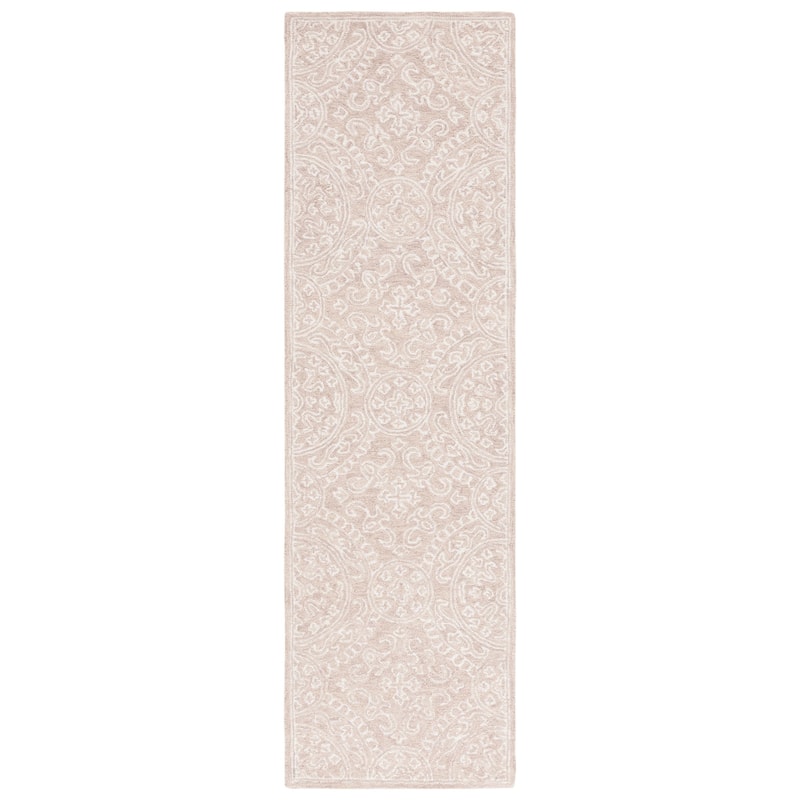 Lauren Ralph Lauren Handmade Reineke Casual Wool Rug - 2'3" x 8' Runner - Beige/Ivory