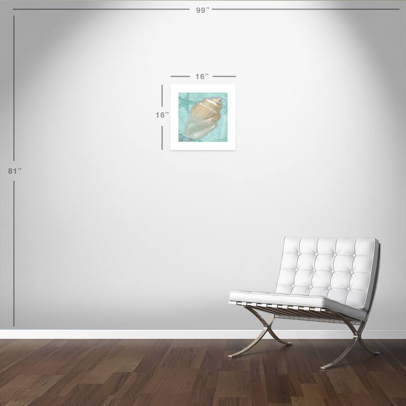 Nautical Shells II - Blue