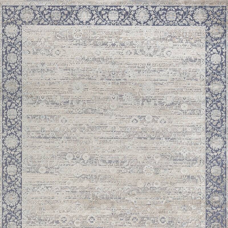 Cuxa Floral Traditional Woven Area Rug By HomeRoots