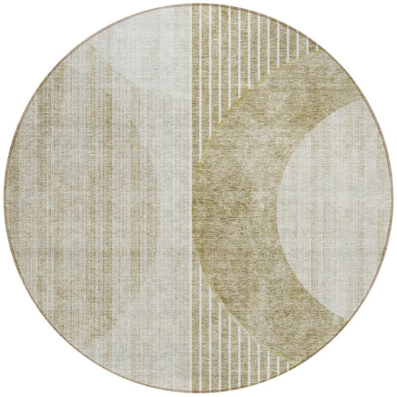 HomeRoots Geometric Transitional Rectangle Outdoor Rug