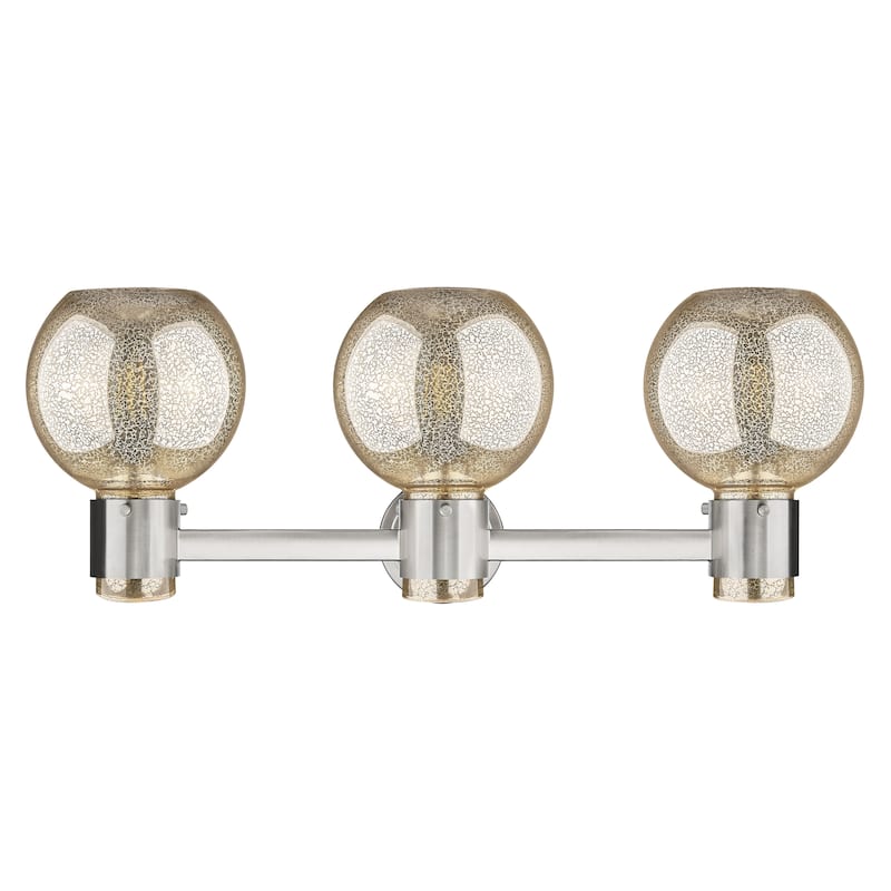 Innovations Lighting Downtown Urban - Lawton Sphere - 3 Light 24" Wall-Mounted Bath Vanity Light