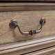 preview thumbnail 5 of 11, Furniture of America Rusi Rustic Brown Solid Wood 2-drawer Nightstand