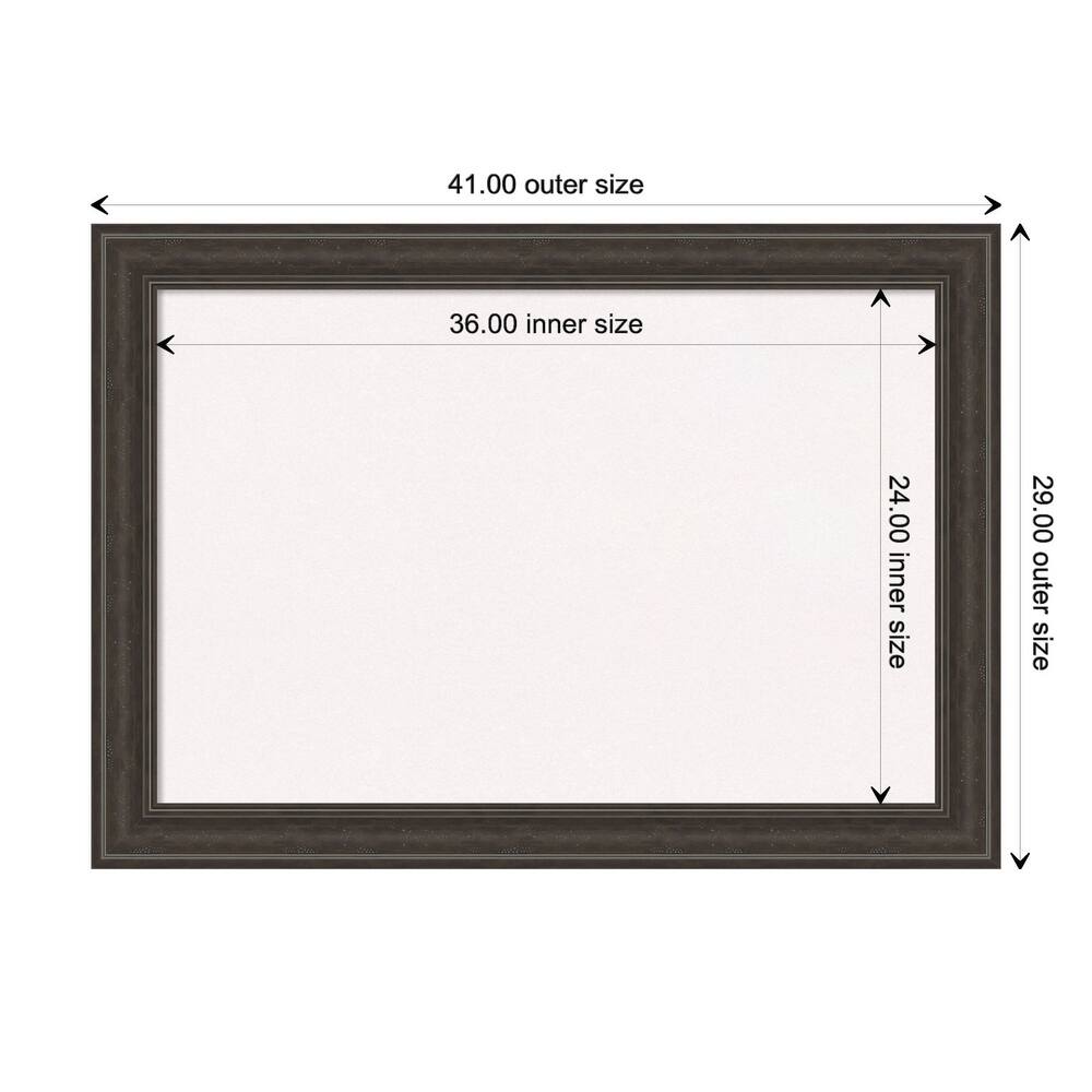 Shipwreck Framed White Corkboard Bulletin Board