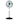 Gymax 18'' High Velocity Pedestal Fan w/3 Speeds 360 Degree Tilt &