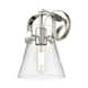 Option Polished Nickel / Clear