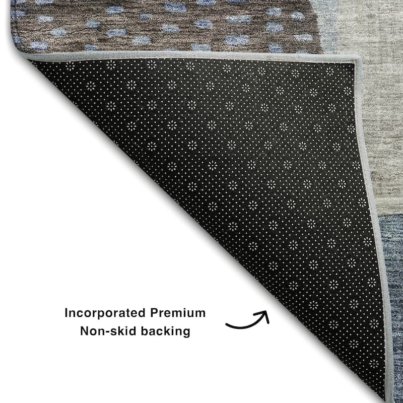 Premium Washable Super Soft Modern Retro Mayfield Rug