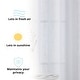 preview thumbnail 3 of 94, HLC.me Abbey Faux Linen Textured Semi Sheer Privacy Light Filtering Transparent Window Grommet Curtain Panels, Pair