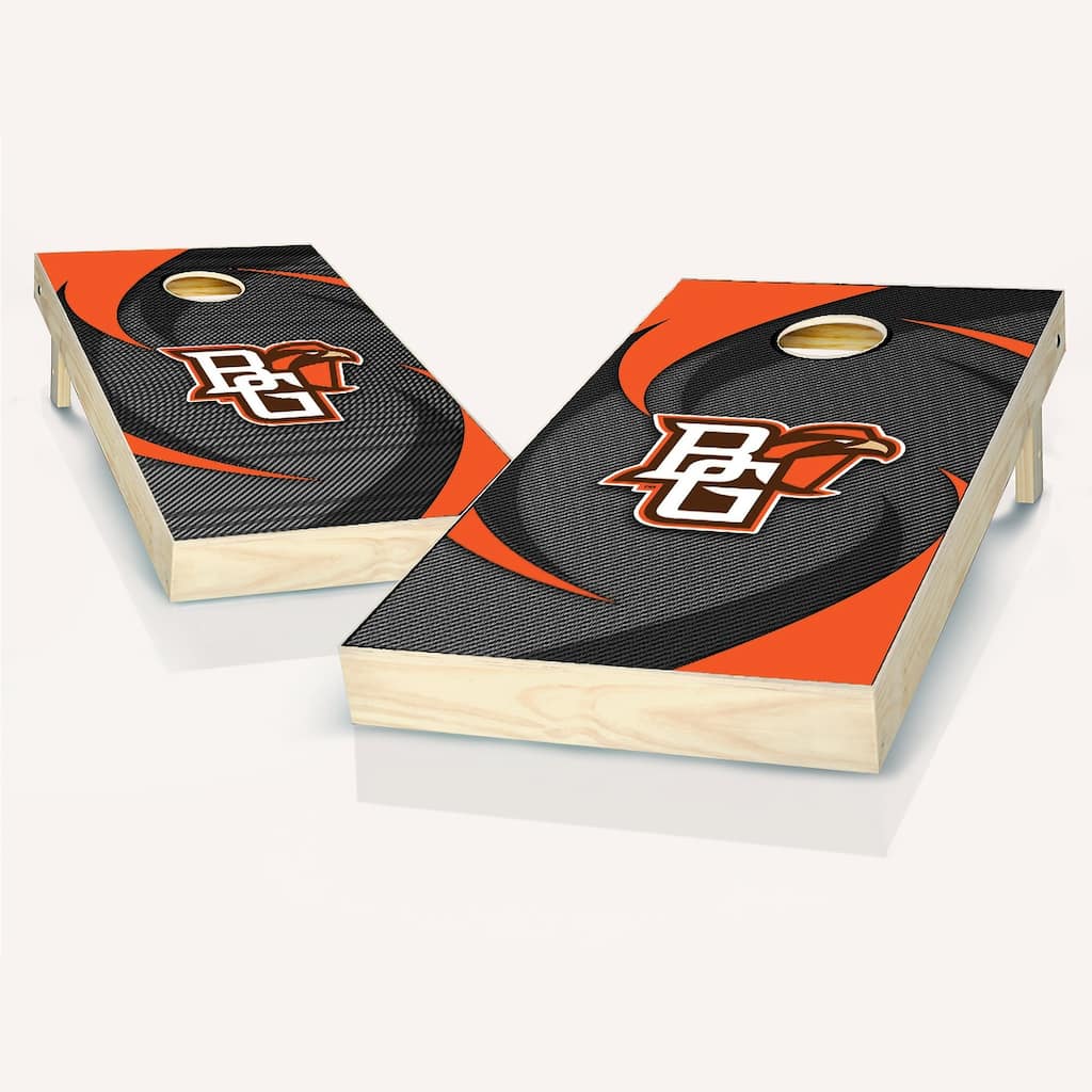 Bowling Green Falcons Swoosh Outdoor Cornhole Board Set