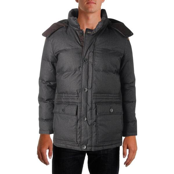 Shop Vince Camuto Mens Puffer Coat Winter Quilted Overstock